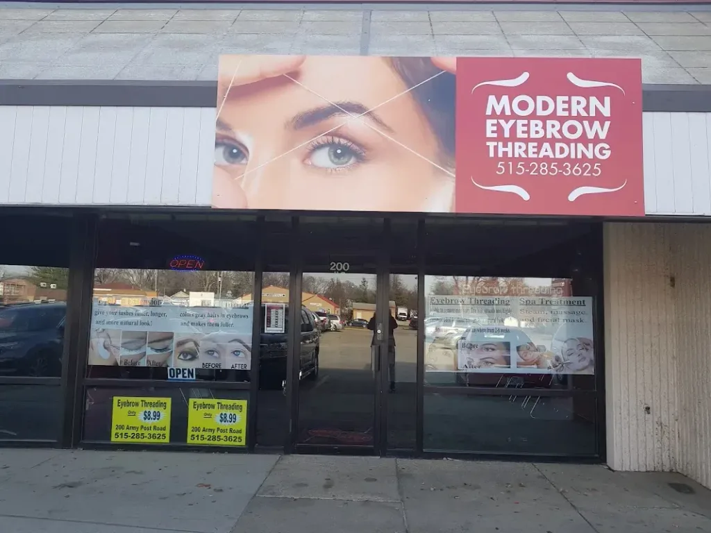 Modern Eyebrow Threading LLC — Beauty salon in Des Moines